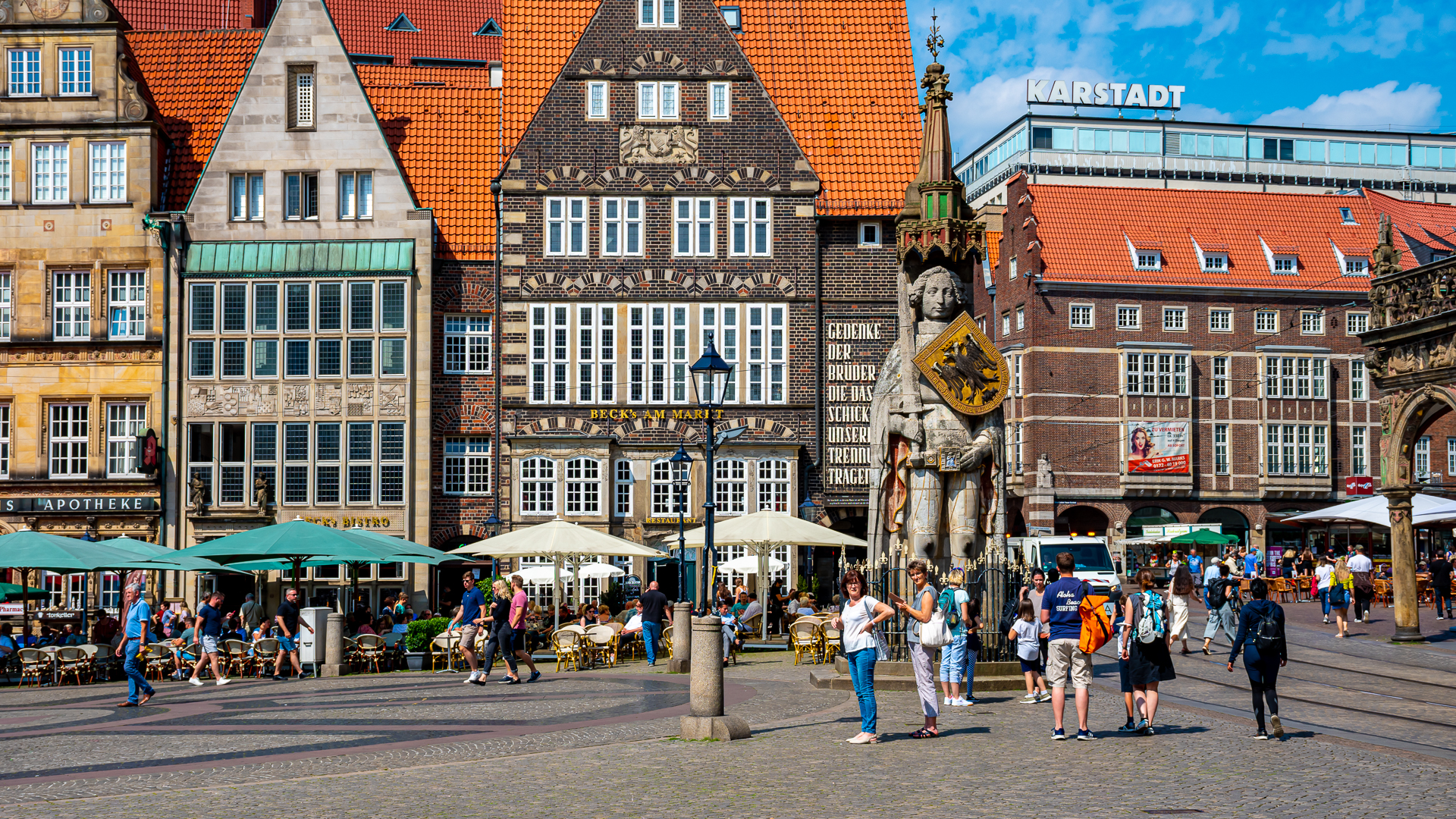 Roland Statue and Marktplatz