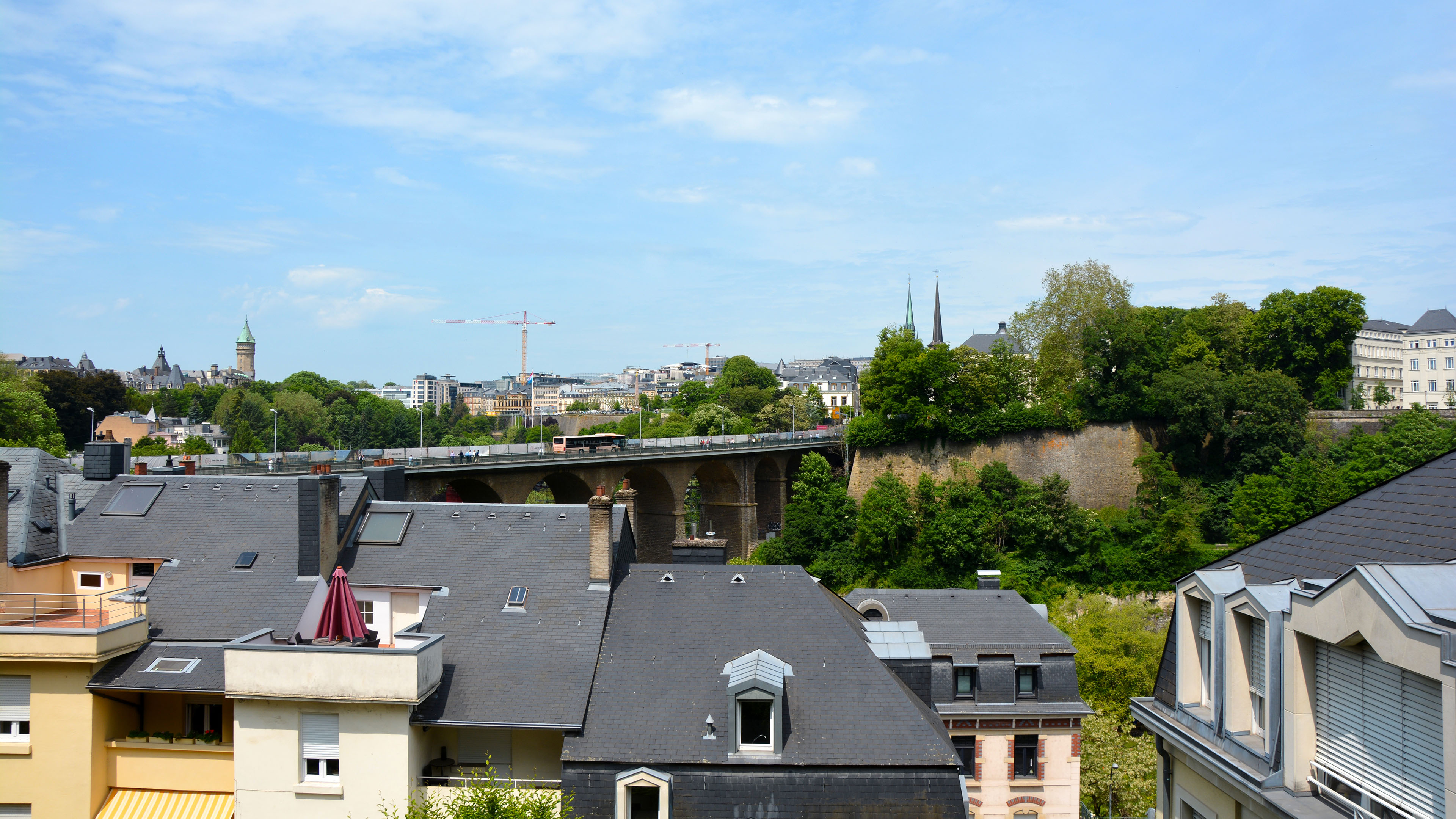 Skyline of Luxembourg