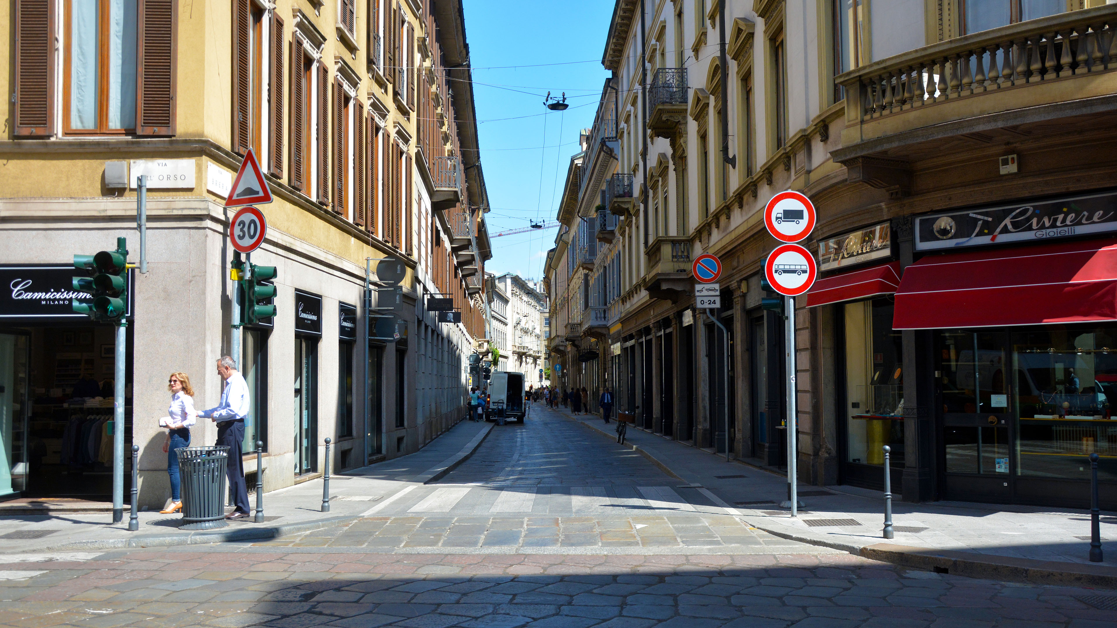 Street in Milano