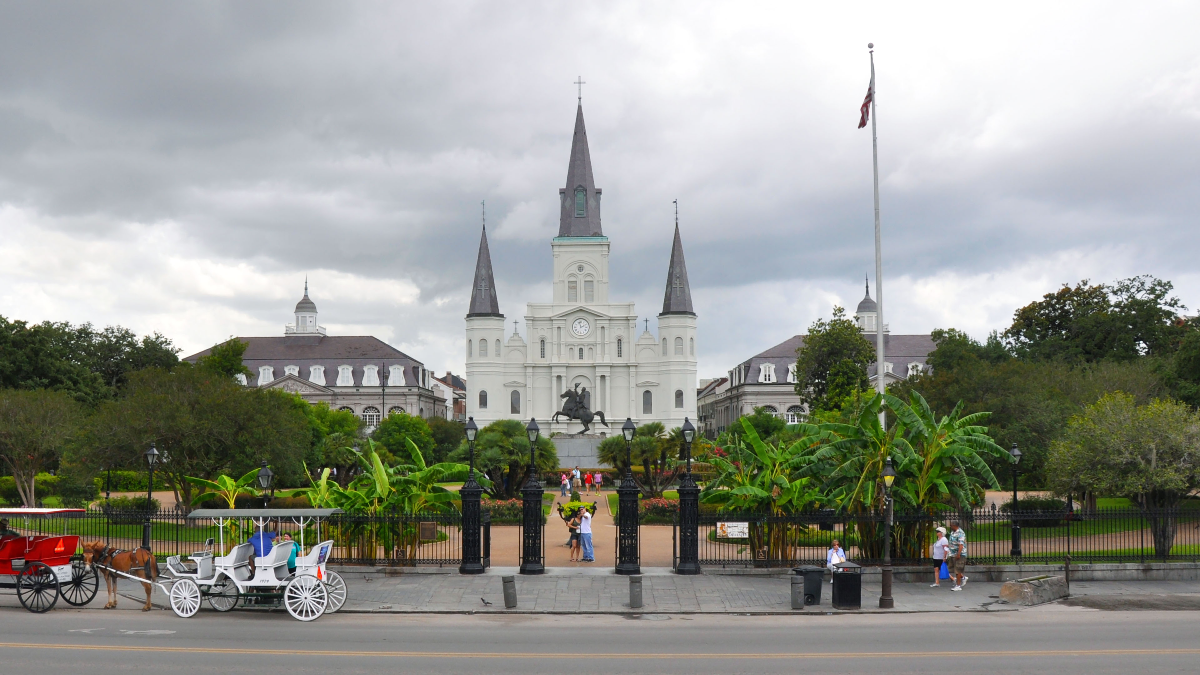 Jackson Square and Saint Louis Cathedral