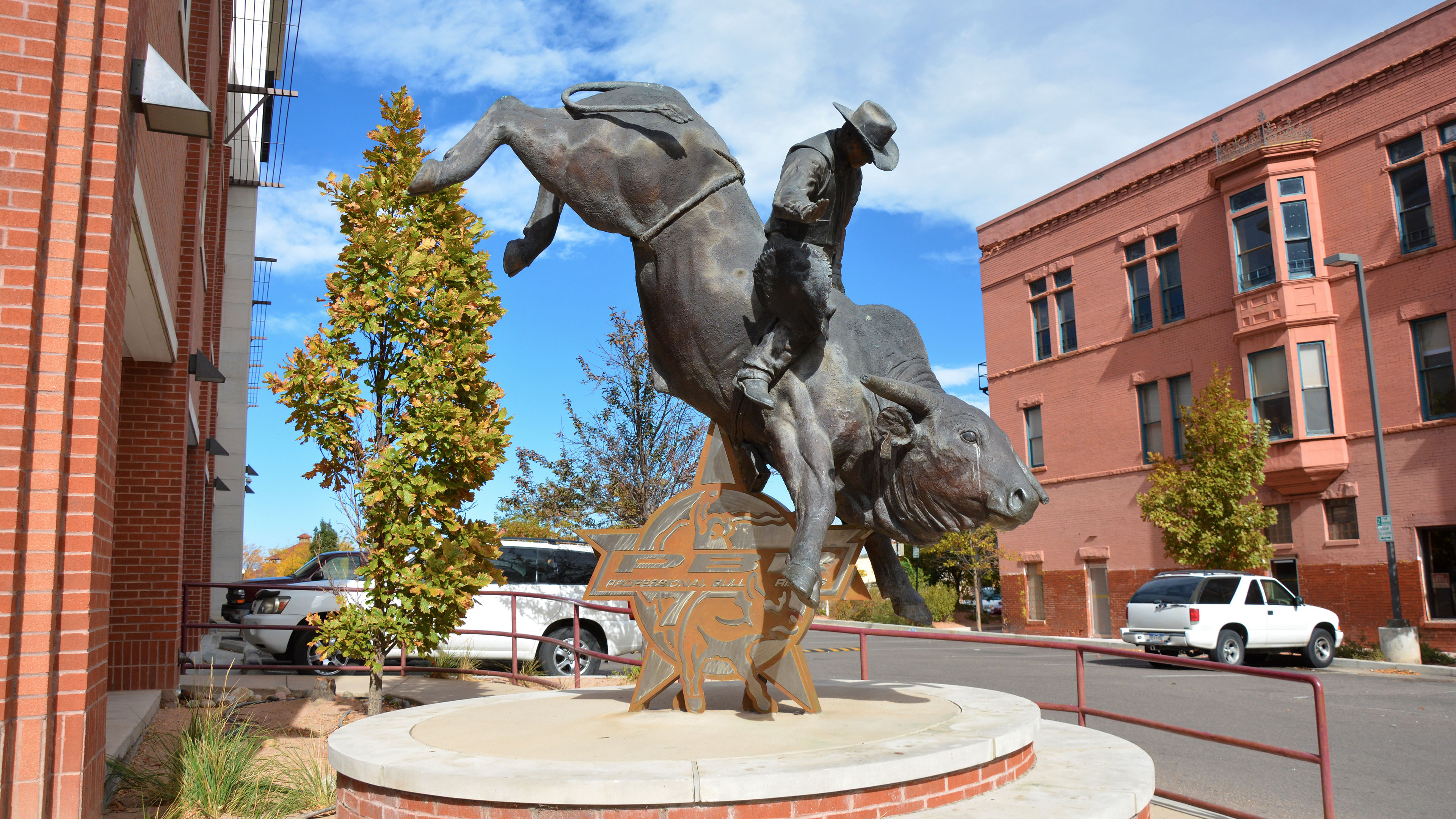 Professional Bull Rider Statue