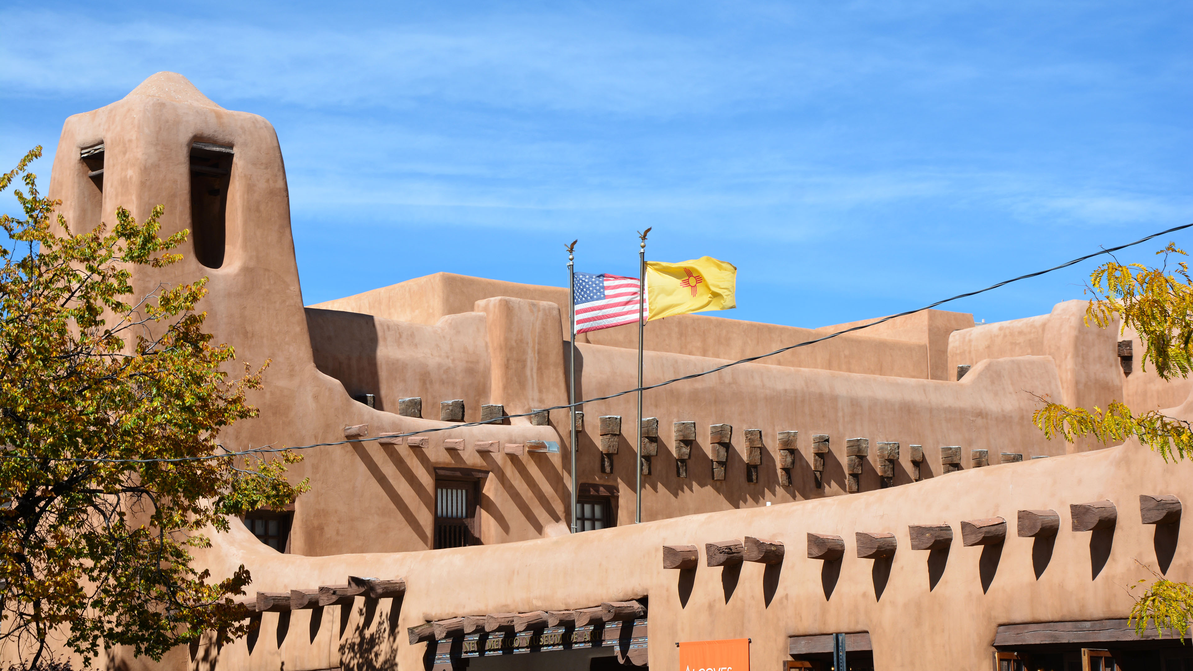 Adobe Architecture at New Mexico Museum of Art