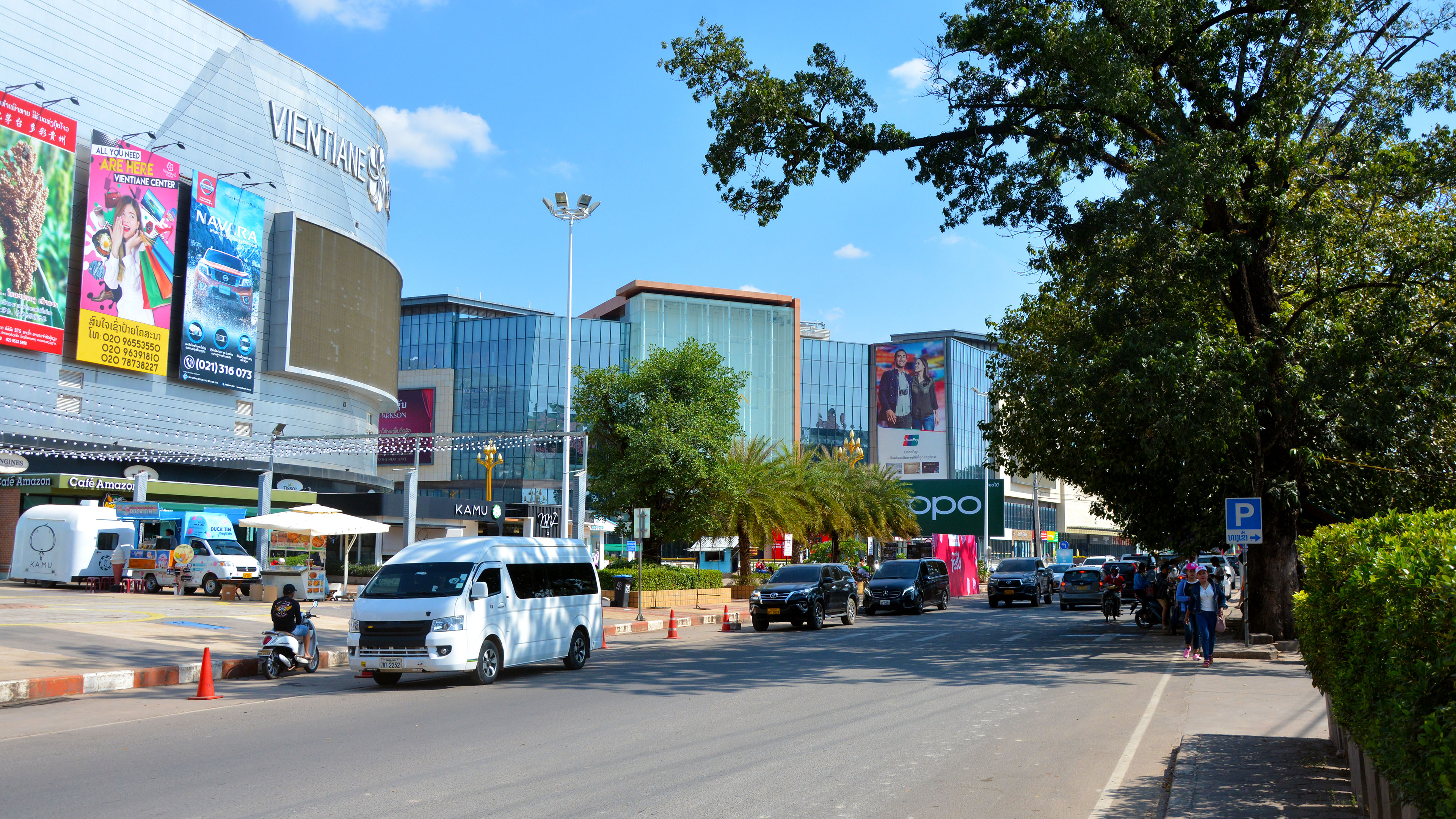 Vientiane Center and Naga Mall