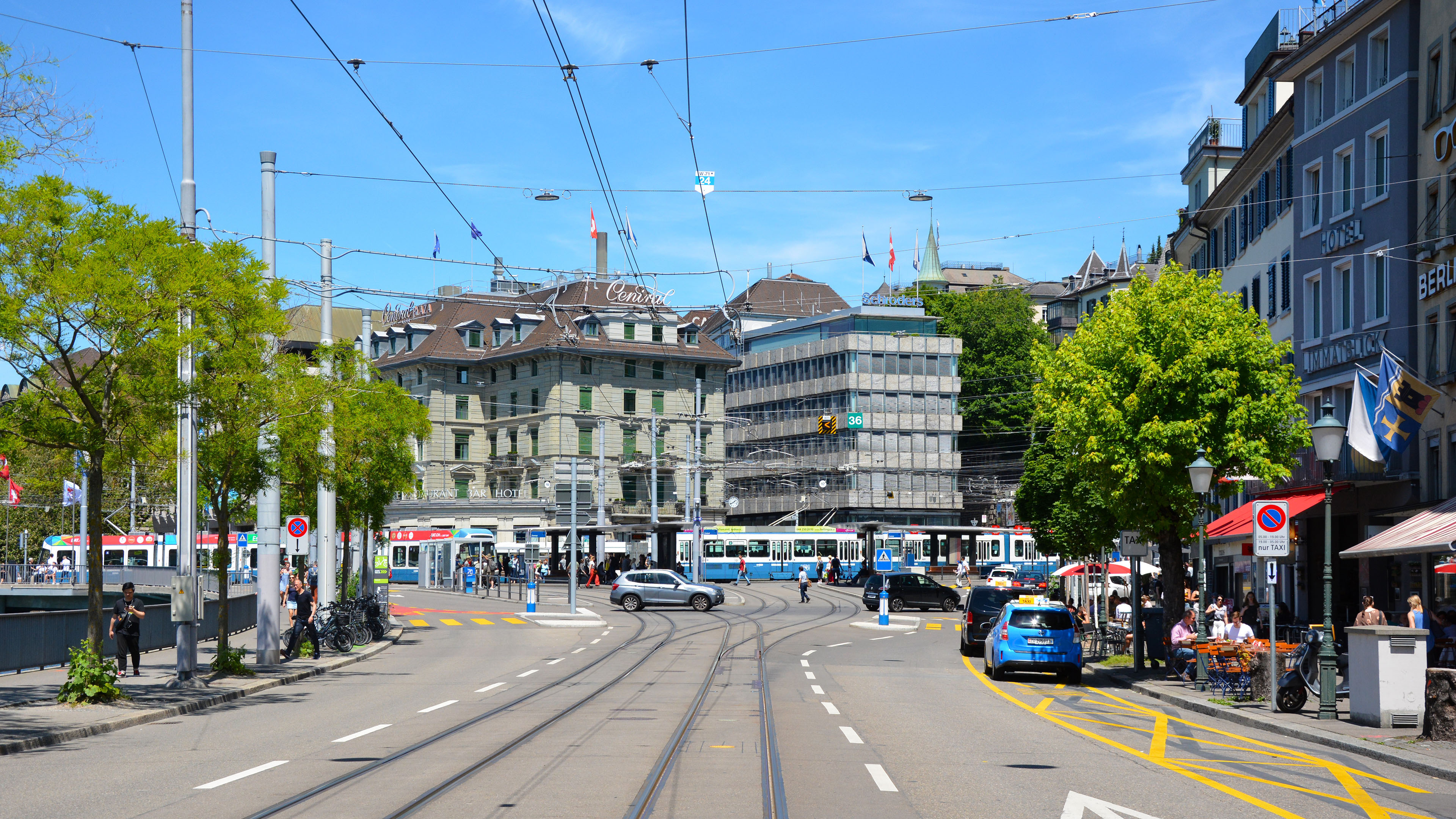 Central Square of Zurich