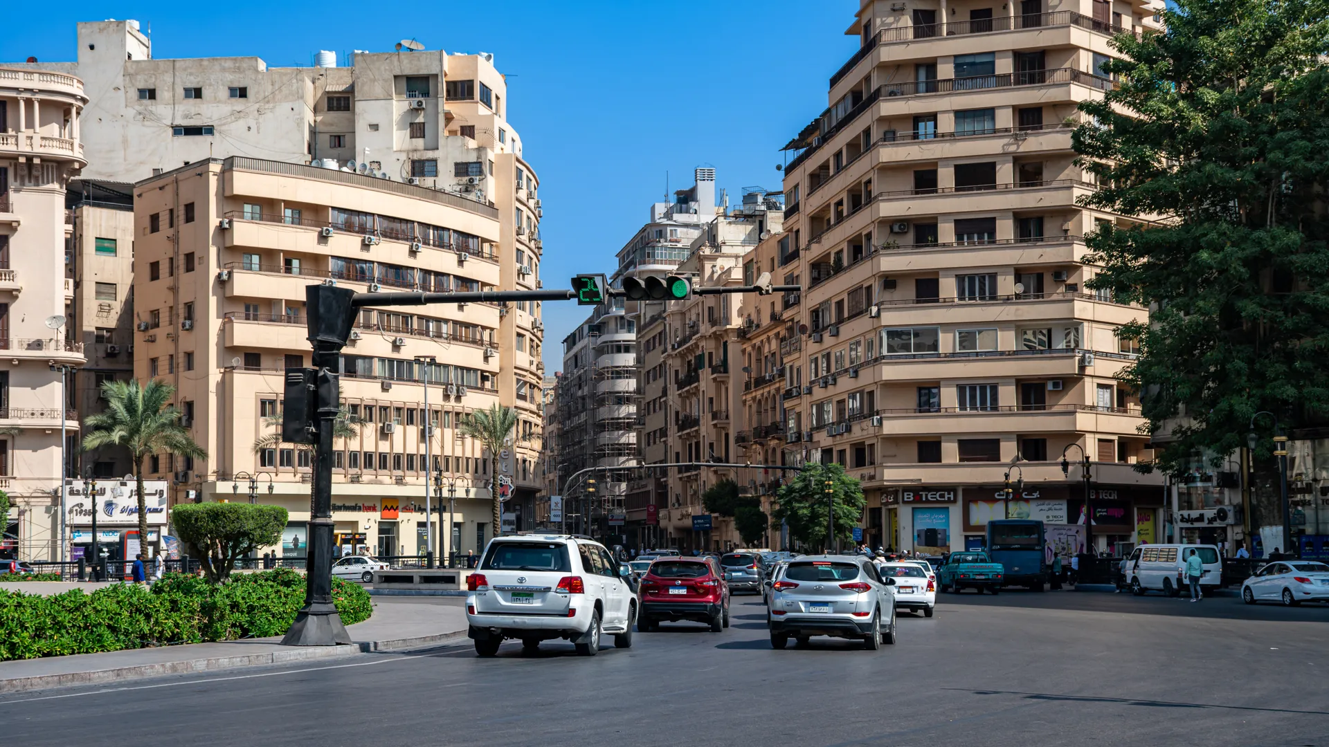 For easy exploring of the city it is best to be staying near Tahrir Square