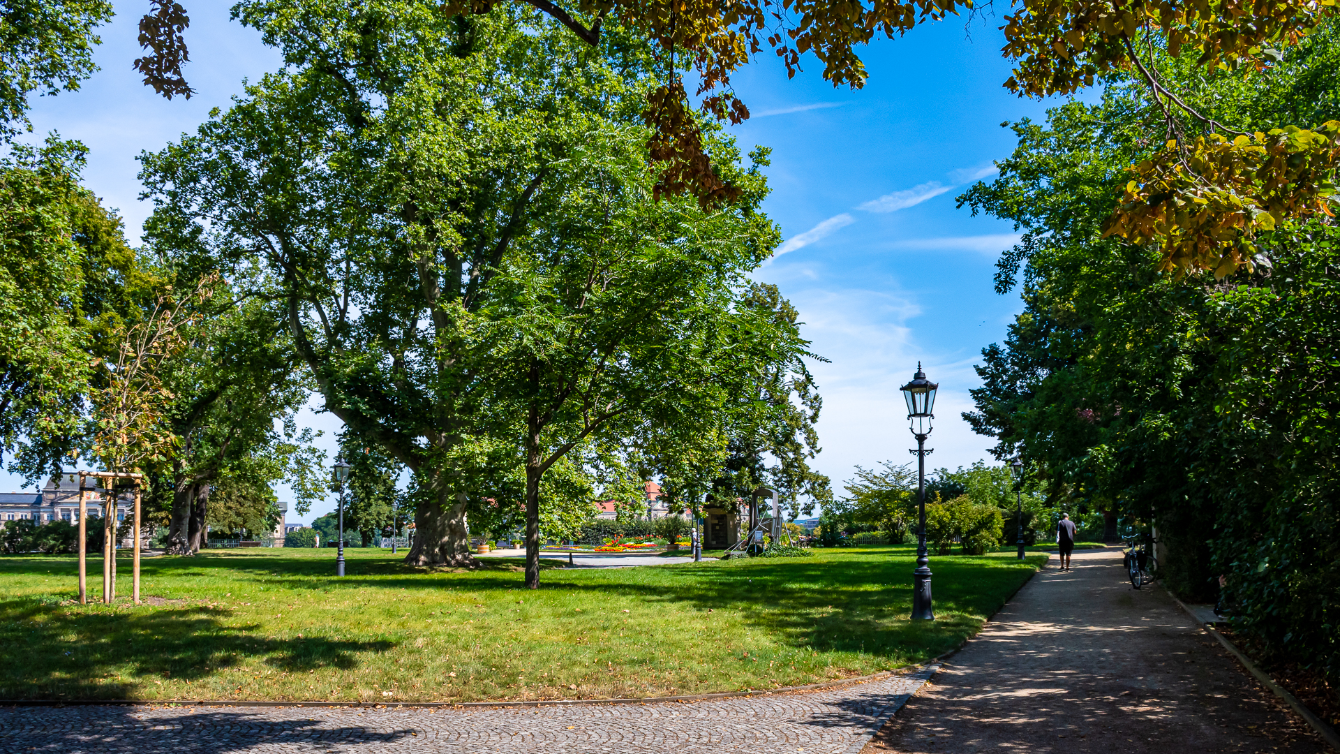 South-Eastern entrance of Brühl's Garden