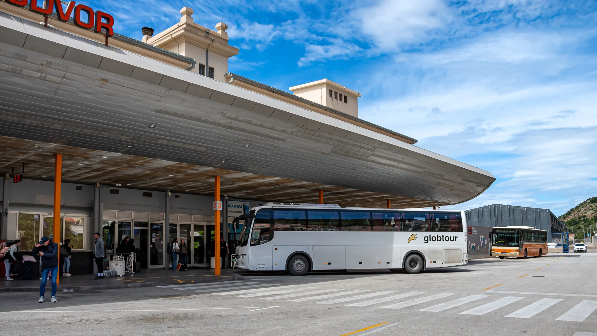 Dubrovnik Bus Station.