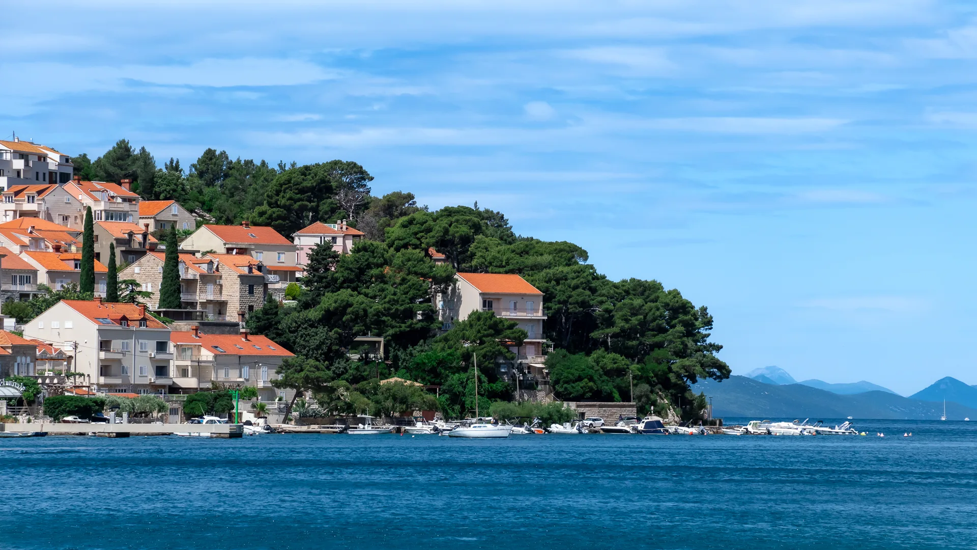If you walk from the bus station in Dubrovnik into the Old Town you can enjoy views like this.