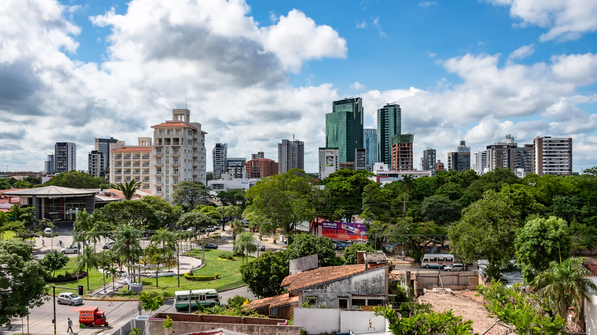 Skyline of Santa Cruz de la Sierra