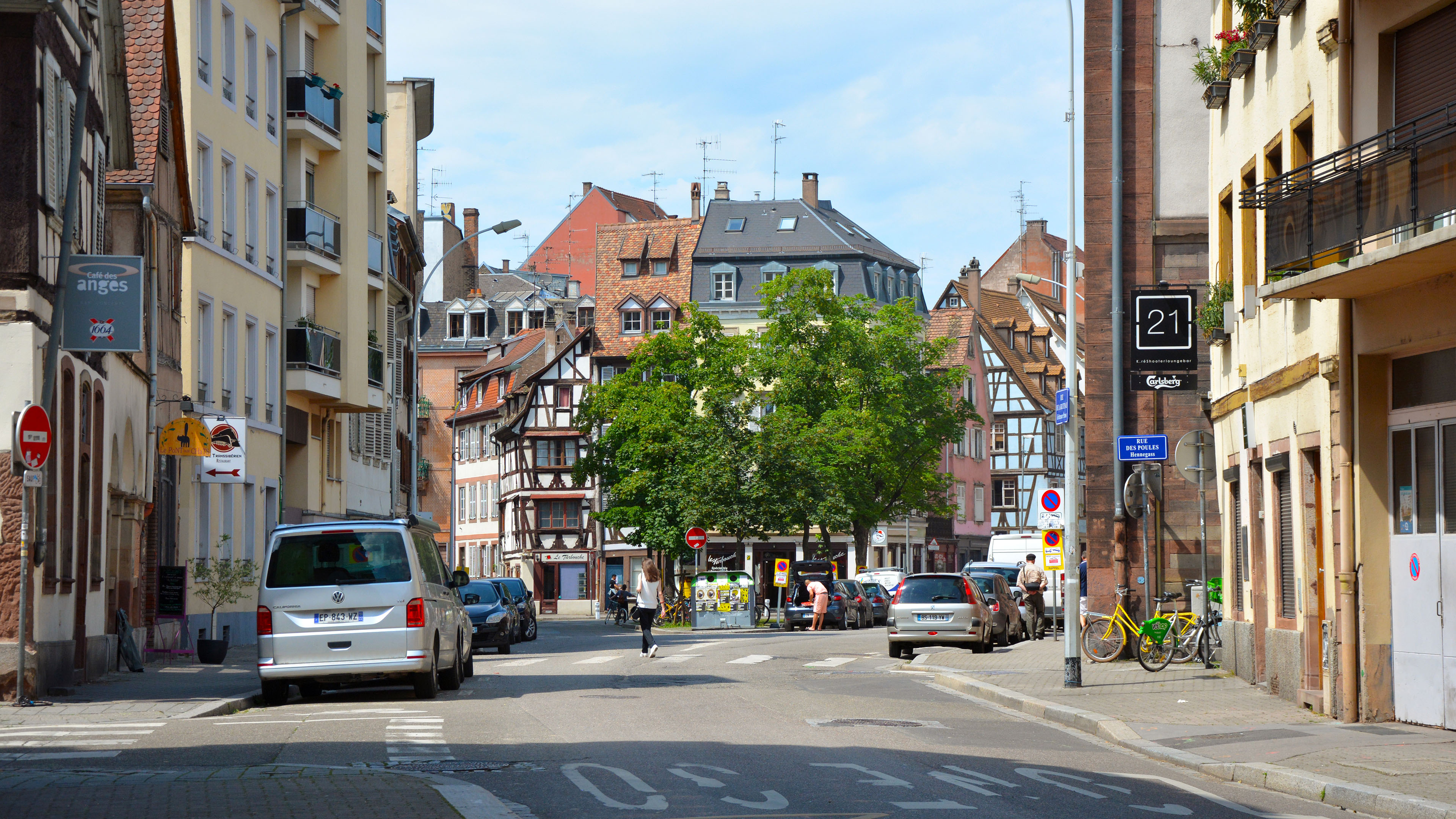 Street scene in Krutenau