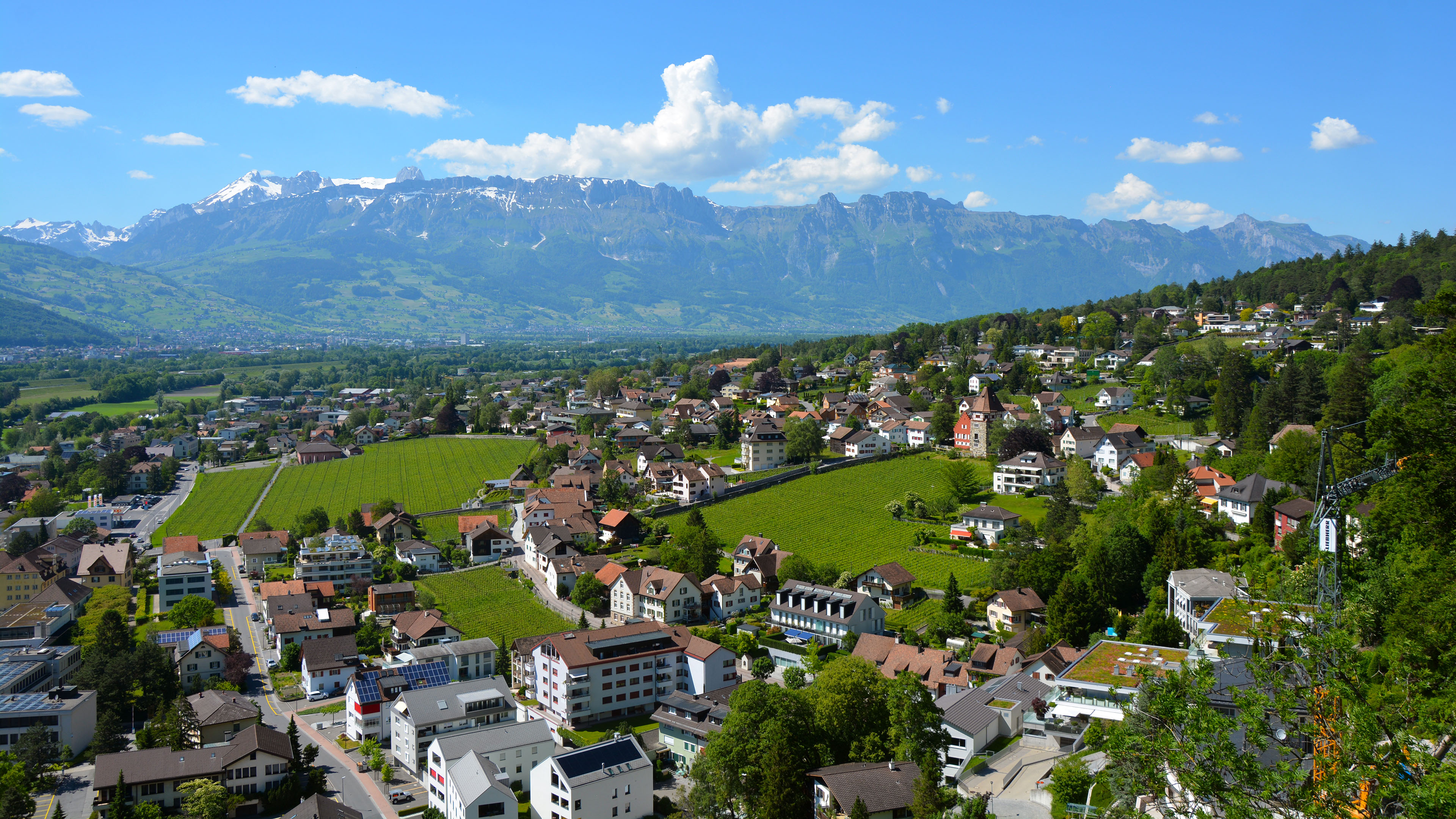 Skyline of Liechtenstein